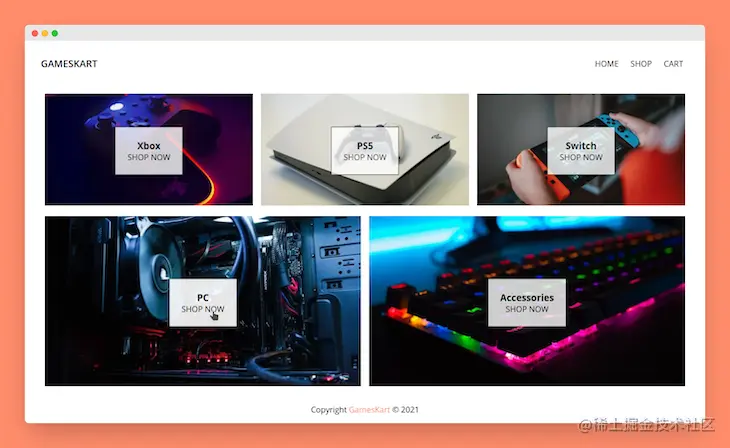 Final Home Page Layout