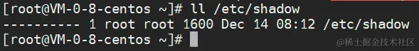 shadow文件权限