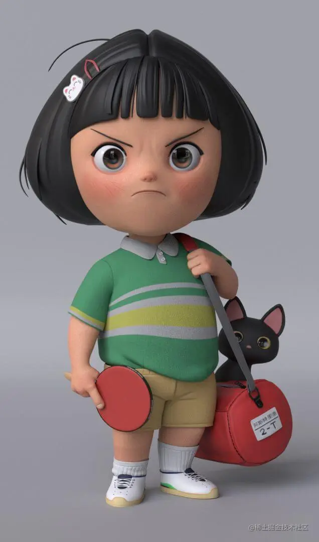 渲染后最终效果呈现