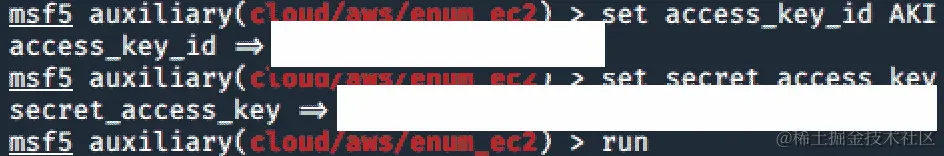 图 9.44 – 配置带有凭据的模块