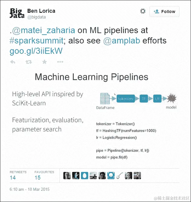 构建机器学习管道