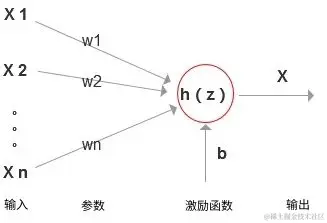 神经元逻辑结构示例