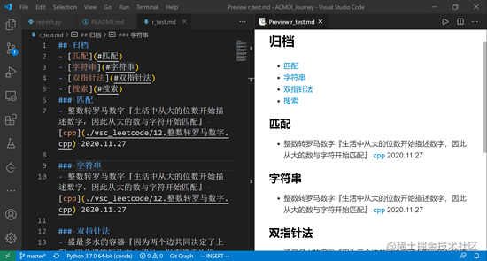 I wrote a script in Python that automatically generates indexes for ...