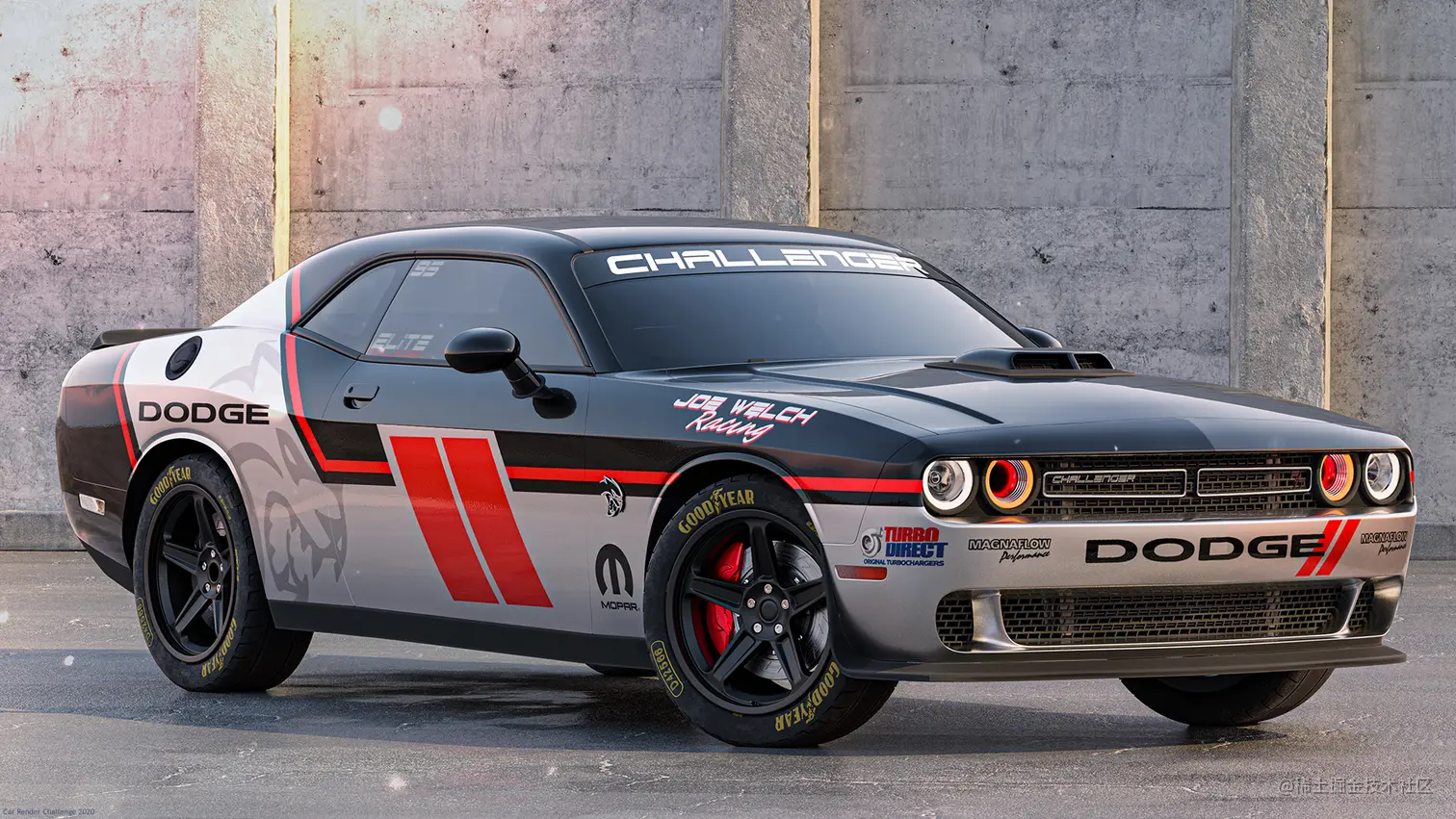 Dodge Challenger © Dachi Gogebashvili