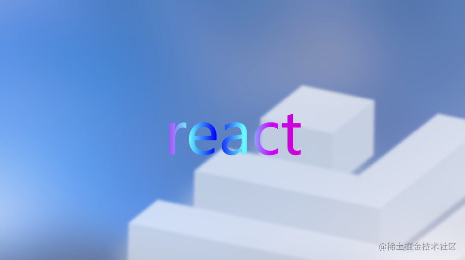 react
