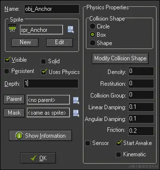 用关节连接对象