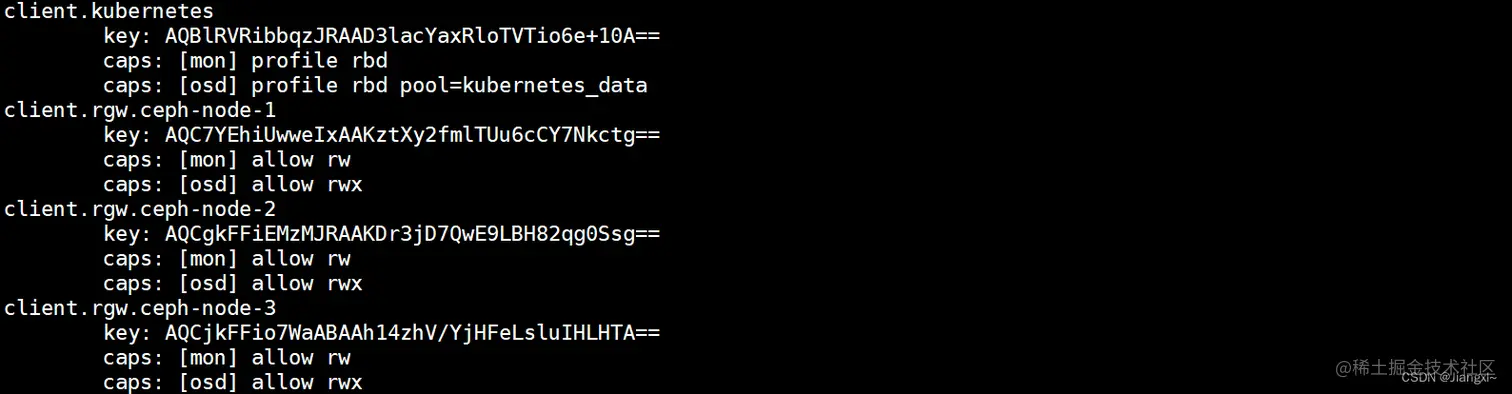 [外链图片转存失败,源站可能有防盗链机制,建议将图片保存下来直接上传(img-zrrNkfBr-1657590728217)(E:\jxl工作\技术文档整理\Ceph分布式存储\29-Ceph集群使用RBD块存储与Kubernetes进行持久化集成.assets\image-20220411231844008.png)]