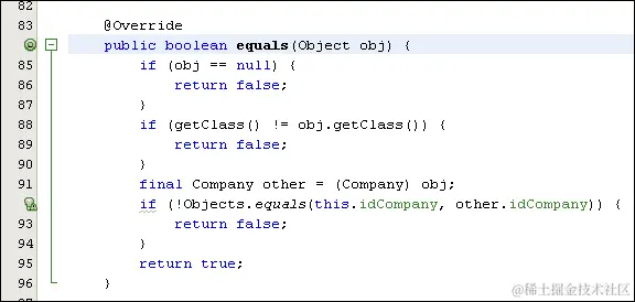 重构 Java equals()和 hashCode()