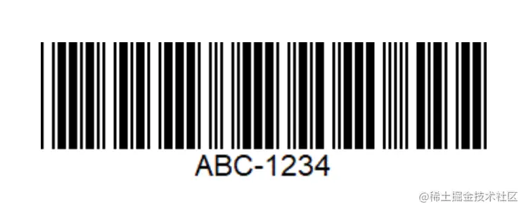code-39编码示意