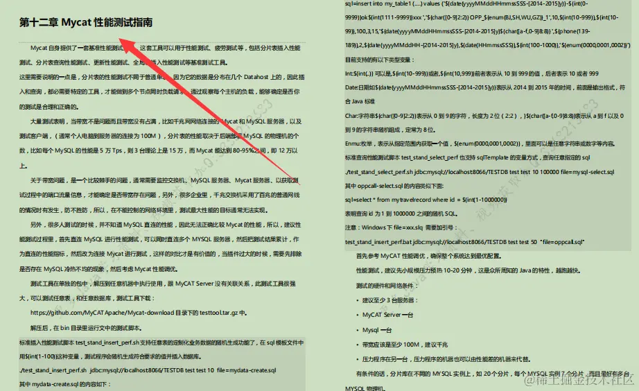 阿里进阶专用：Mycat权威指南，不怕从零开始，只怕从未启程