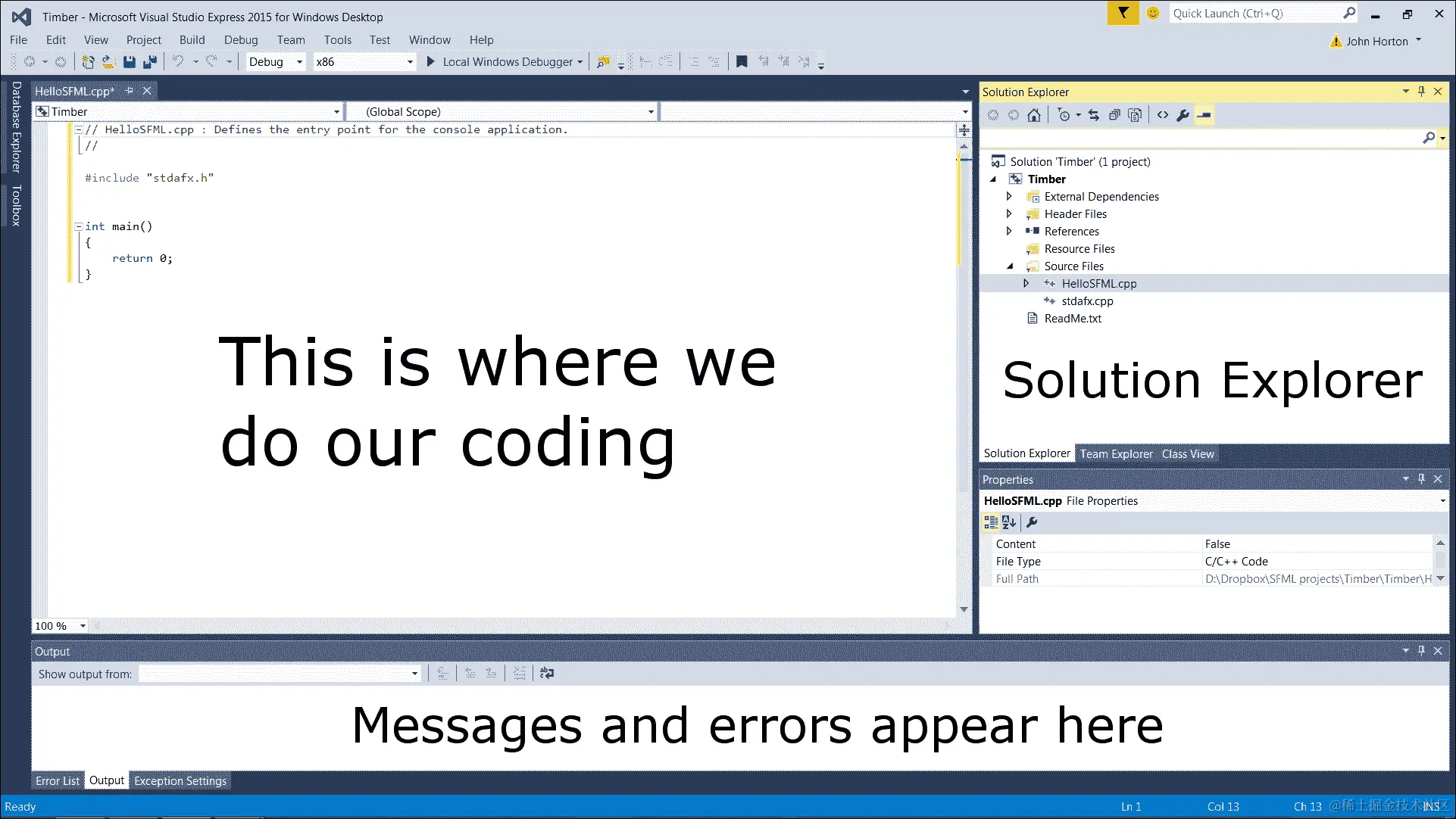 从模板创建项目