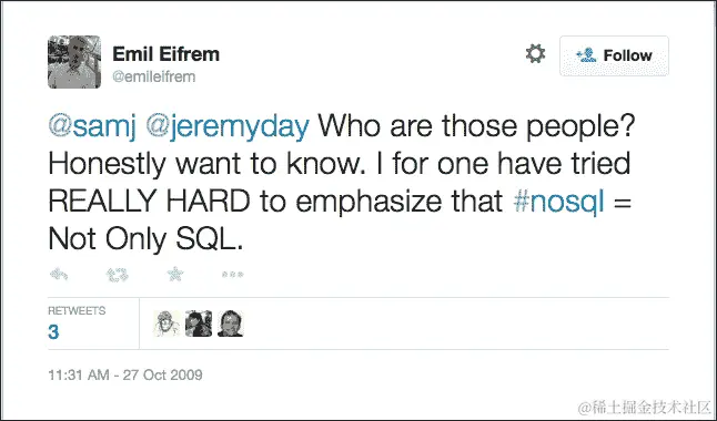 介绍 NoSQL（不仅仅是 SQL）