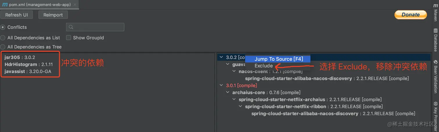 Maven 的依赖冲突