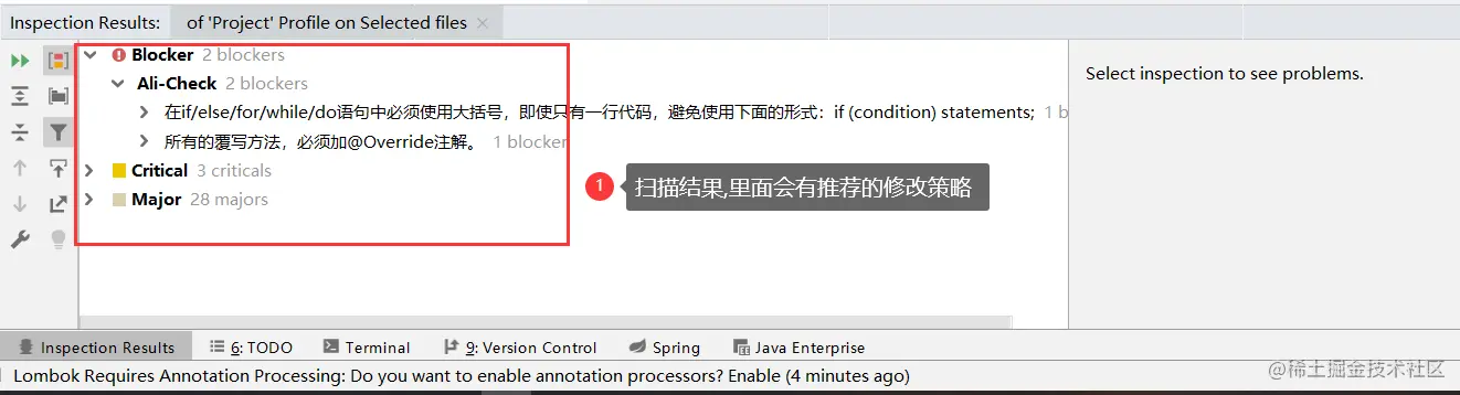 扫描结果