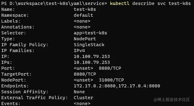 kubernetes endpoints