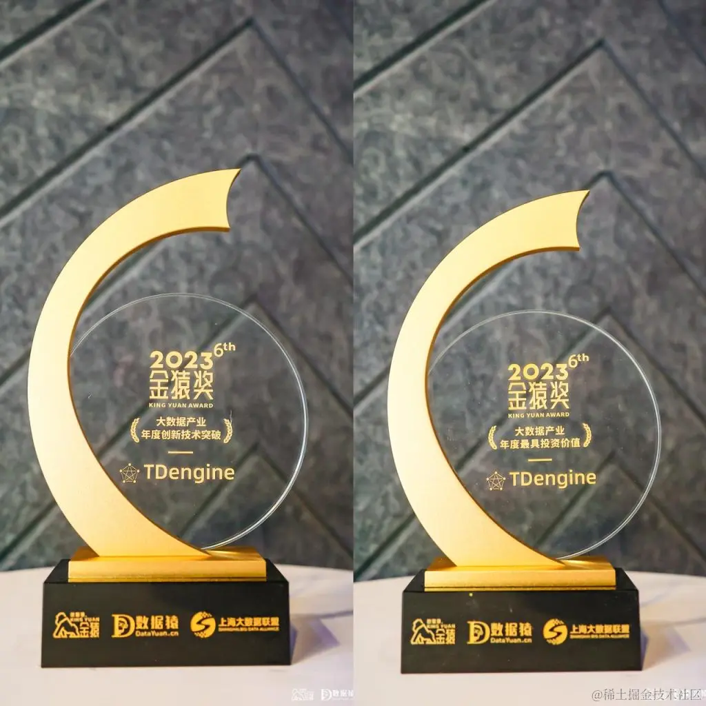实力认可！TDengine 在“2023 年度金猿季”两大榜单中脱颖而出 - TDengine Database 时序数据库