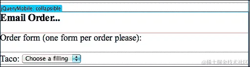 使用可折叠块和移动友好表单构建页面