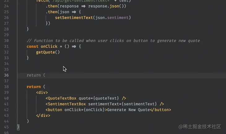 Call And Map getSentiment Hook