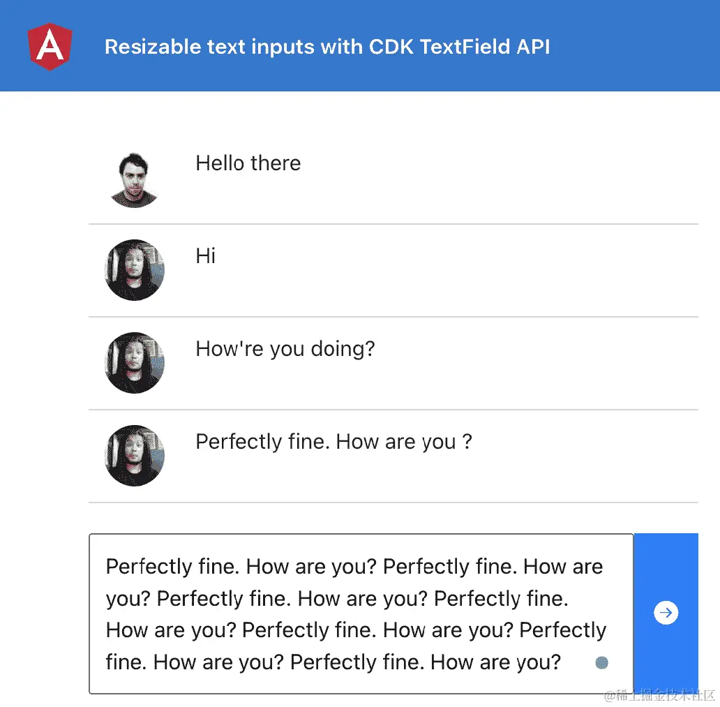 图 9.17 – 根据内容调整文本区域的大小