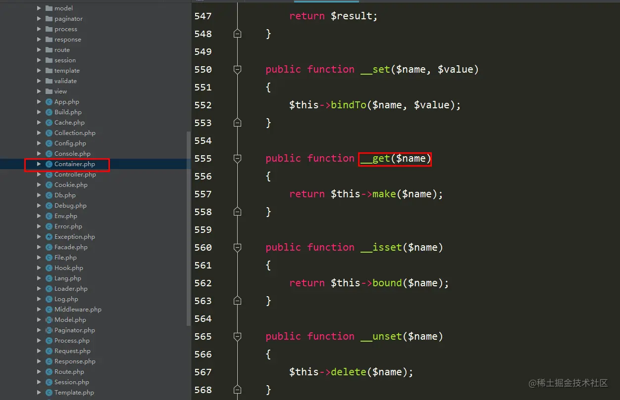 容器类中的魔术方法