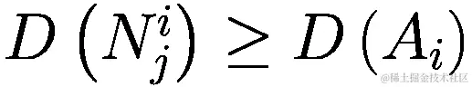 D\left({N}_{j}^{i}\right)\ge D\left({A}_{i}\right)