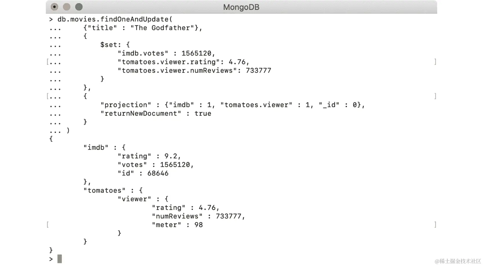 图 5.18：更新评分
