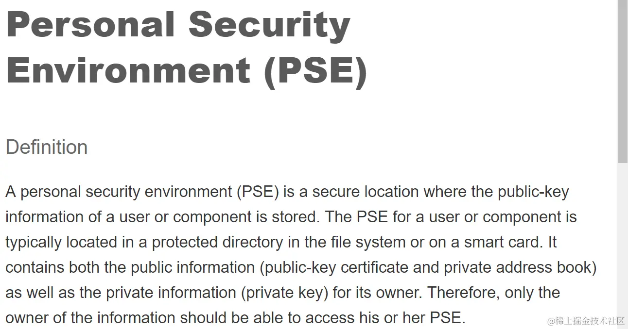 什么是服务器的SSL PSE帮助文档： https://help.sap.com/saphelp_nw73/helpda - 掘金