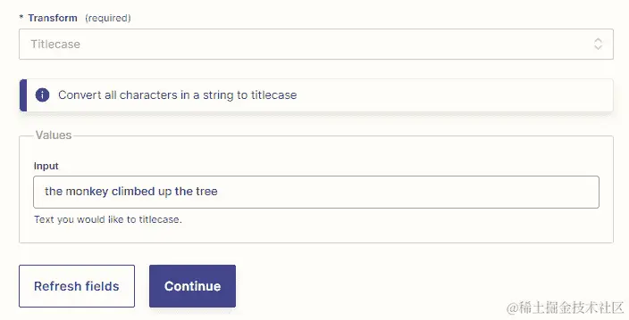 图 16.3 – 使用 Formatter by Zapier 文本操作事件将文本更改为首字母大写