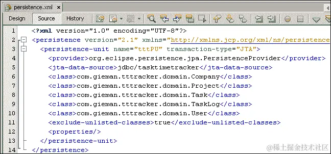 介绍 persistence.xml 文件