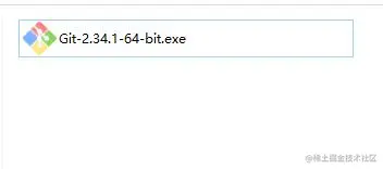 git安装包下载完成