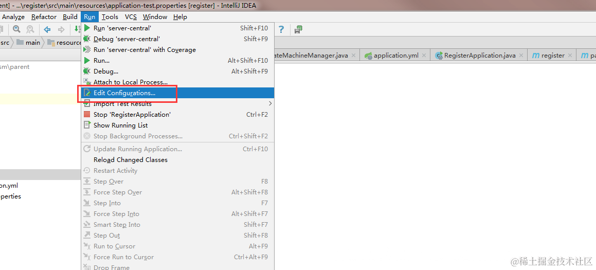 Run-Edite Configure
