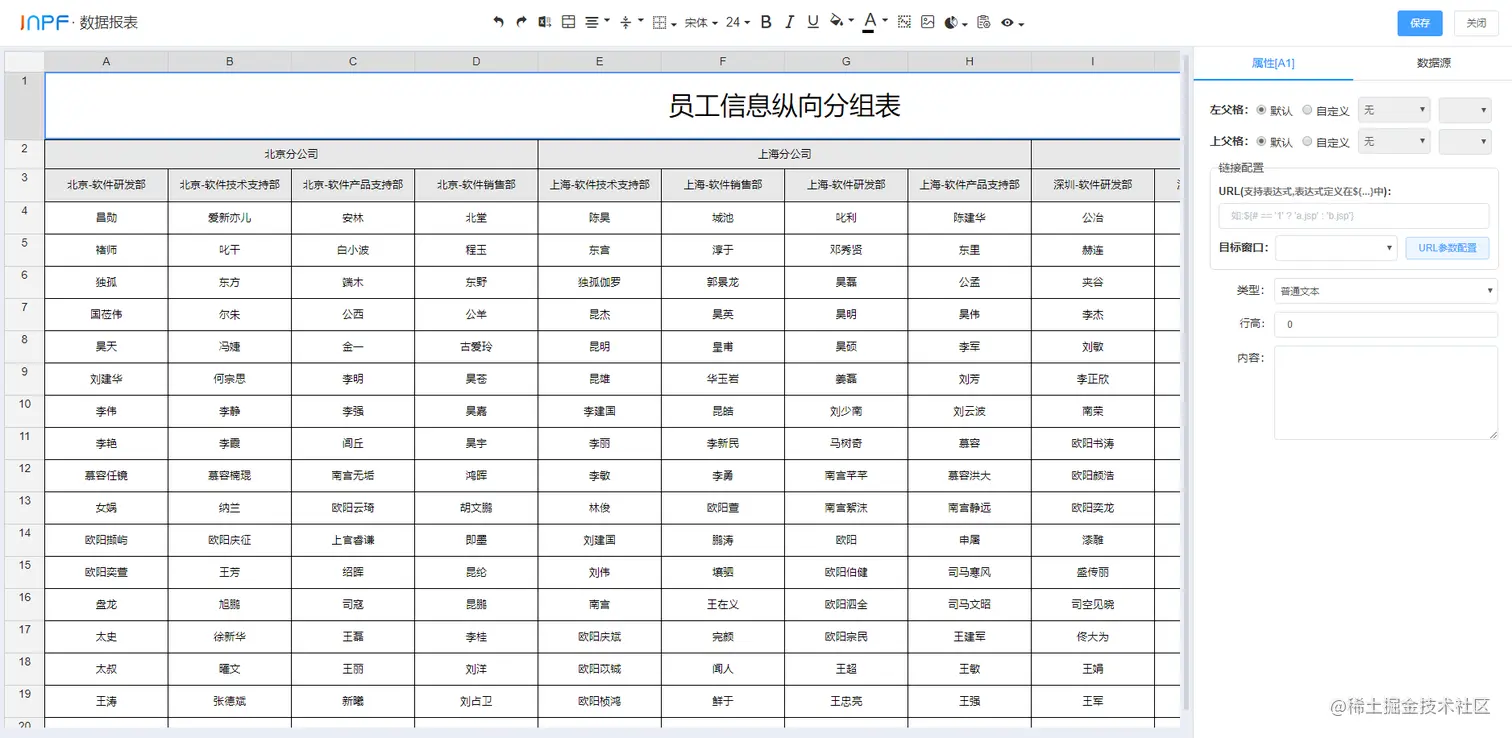 推荐一个好用的开源的报表平台——JNPF可视化平台