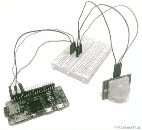 使用树莓派 Zero 的运动传感器