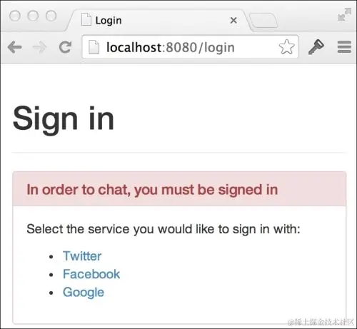 创建漂亮的社交登录页面