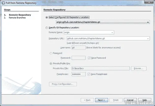 执行操作的时间-从远程存储库拉取更新