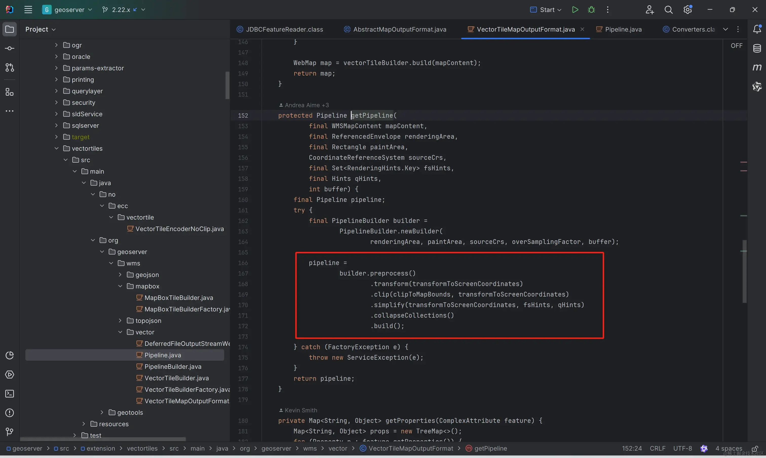 geoserver-vector-tile-simplify2