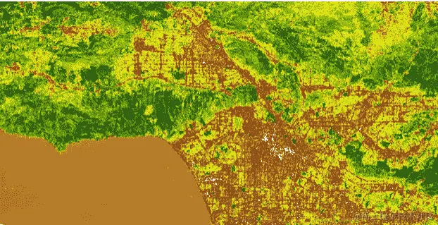 Los Angeles NDVI
