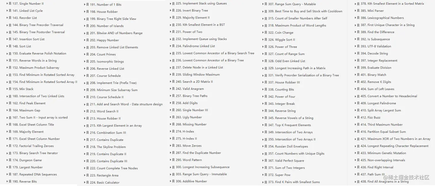 这套获50w+星标的算法神仙文档，足你解决90%的对手，牛逼