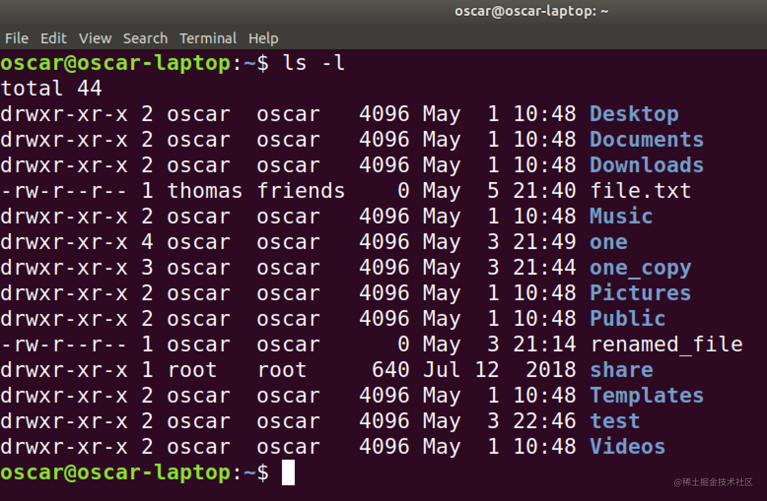 Linux 学习笔记 掘金