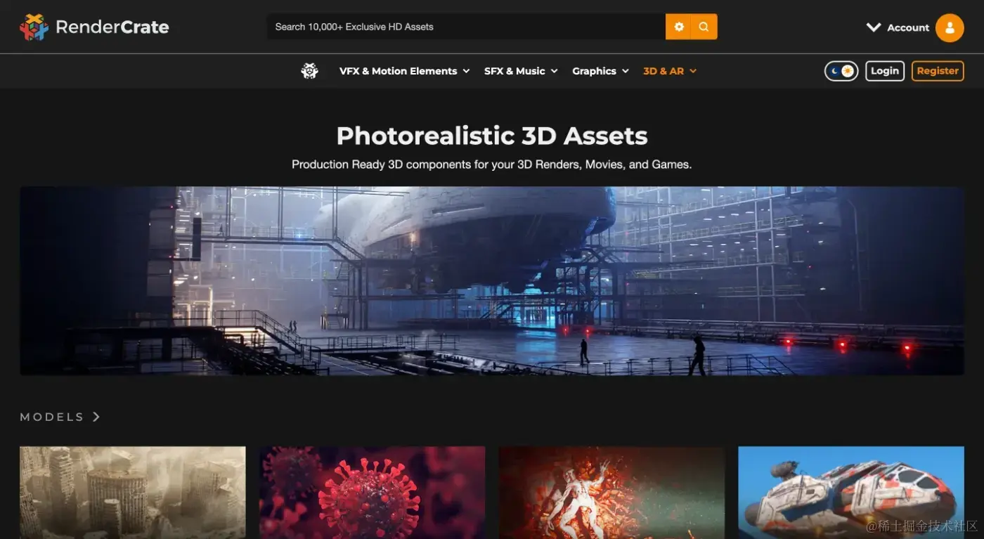 图片来自 RenderCrate