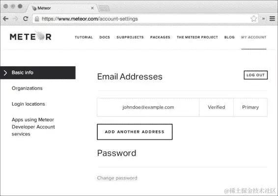 在 meteor.com 上部署