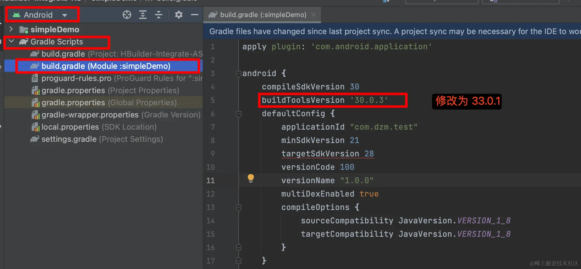 Android failed to find build tools revision 30 0 3 