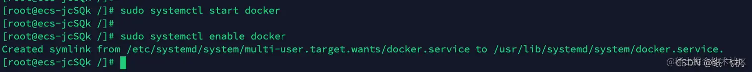 启动docker
