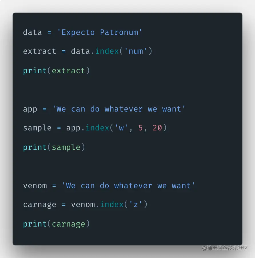 Python String Index() Function Tutorial With Example