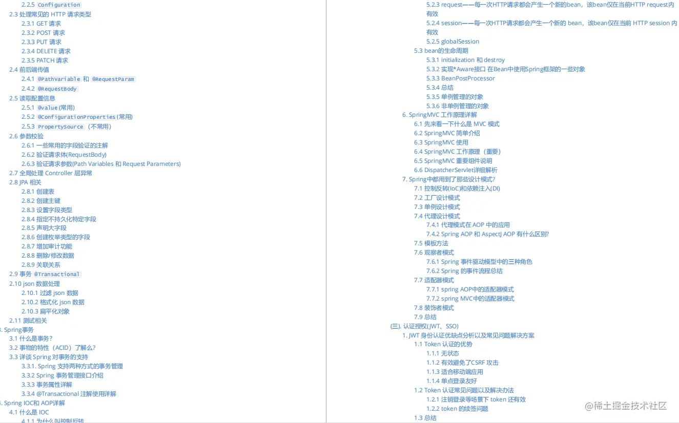万字长文《Java中高级核心知识全面解析》高频面试点开源下载