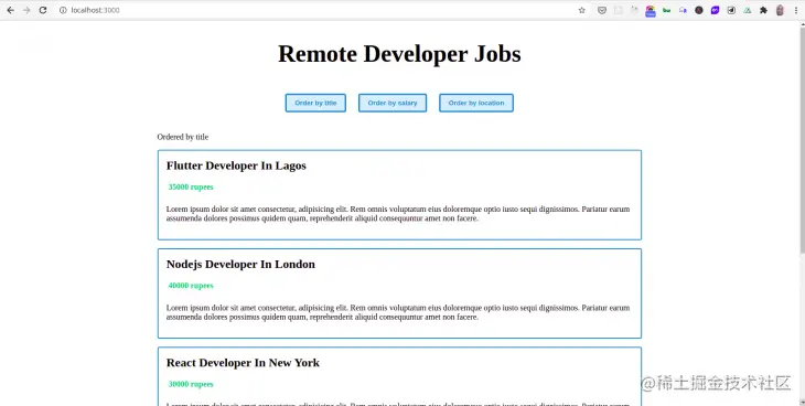 Job Search Board Demo