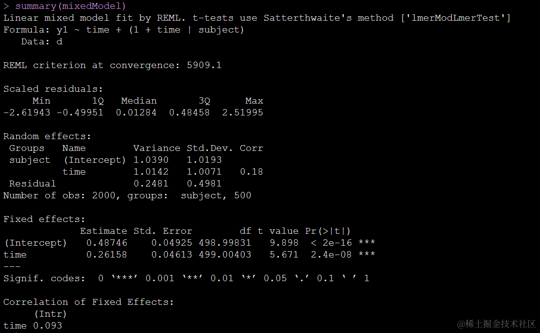 R数据分析：潜增长模型LGM的做法和解释，及其与混合模型对比