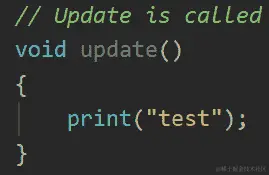 图 13.26 - Update 函数中的错误大小写将编译函数但不会执行