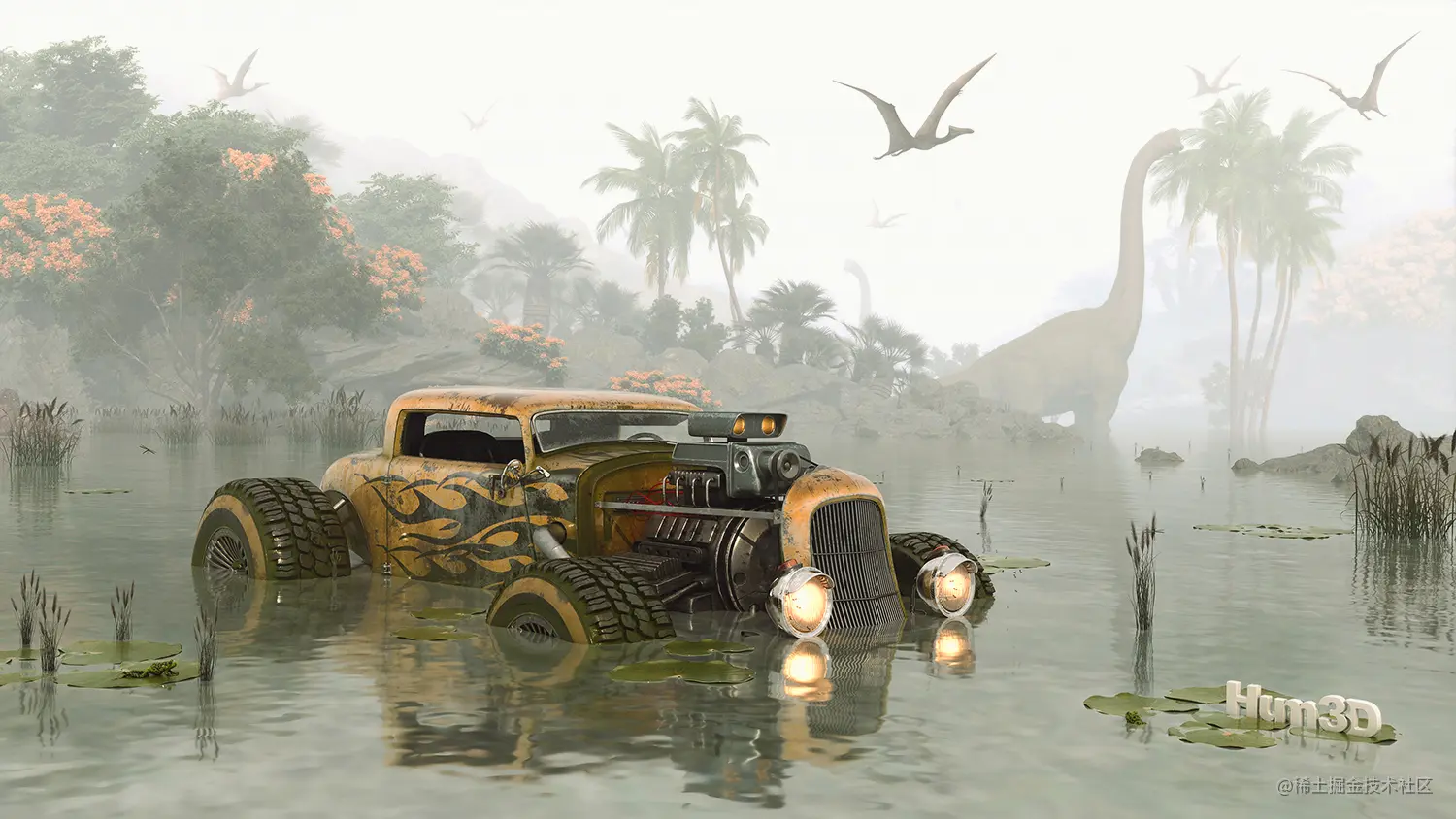 Survivor Dinosaur © Vahid Montazeri