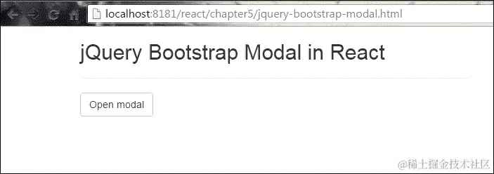 Bootstrap 模态